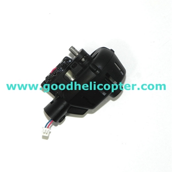 mjx-x-series-x600 heaxcopter parts Black color motor deck + main gear set + motor (red-blue wire)